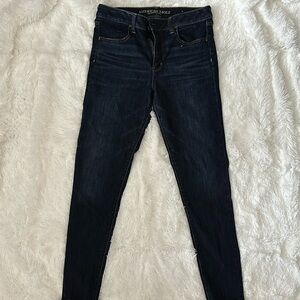 BRAND NEW  American Eagle “Super Super Stretch X” HI-RISE JEGGINGS 12 LONG